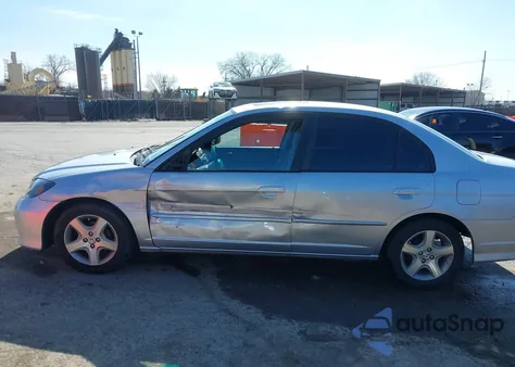 2004 Honda Civic Ex from USA, damaged, VIN 2HGES26724H598448